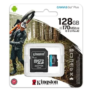 Carte mémoire Kingston Canvas Select Plus 128 Go MicroSD