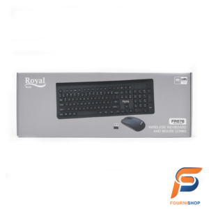 Combo clavier et souris sans fil FR676 ROYAL
